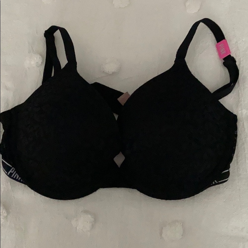 pink push up bra